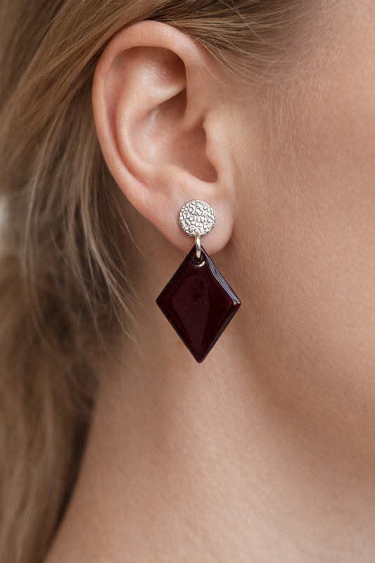 Bordeaux/ Brown Diamond