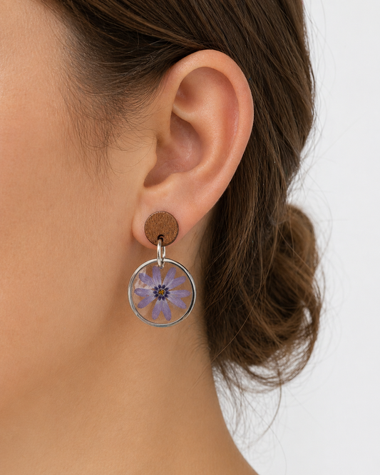 Lavender Bloom Earrings