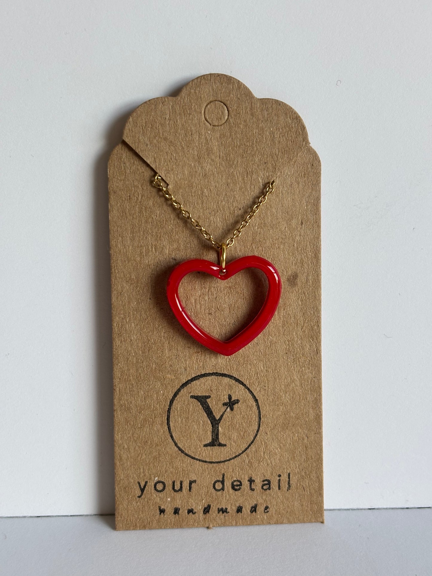 Open Heart Necklace