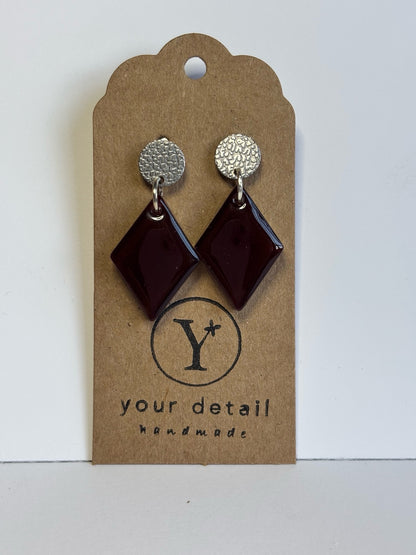 Bordeaux/ Brown Diamond