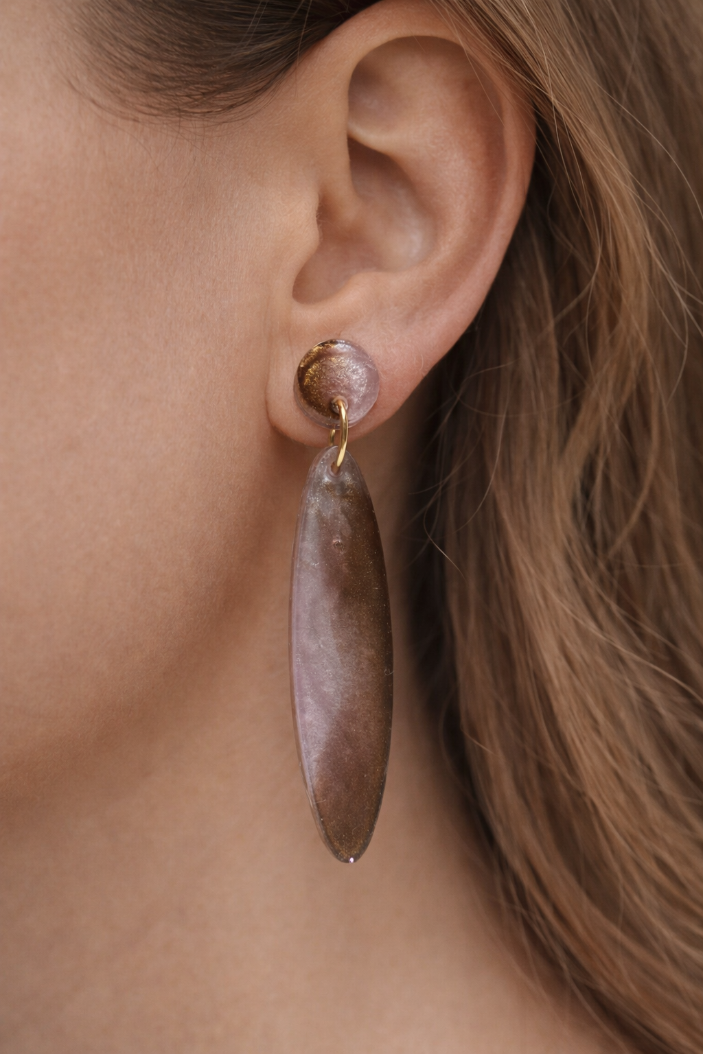 Soft Eclipse Earrings