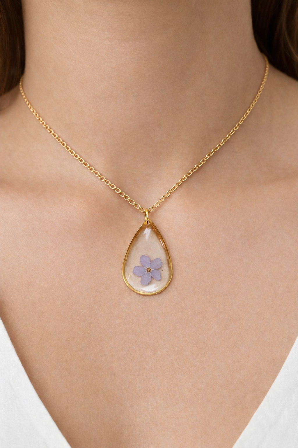 Forget-Me-Not Teardrop