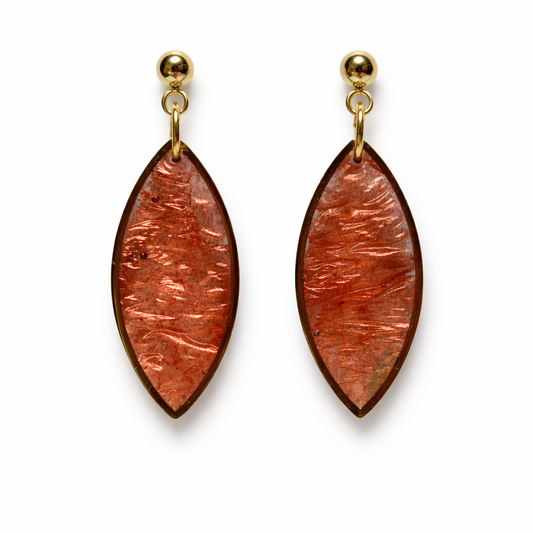 Copper Glow Earrings