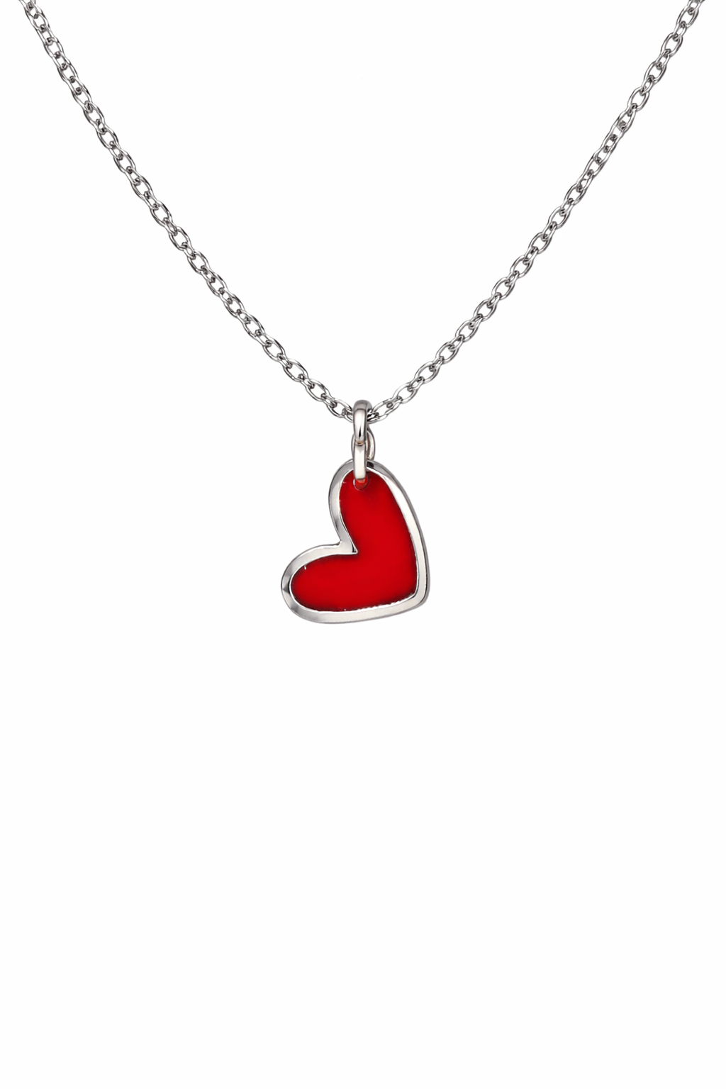 Steel Heart Necklace