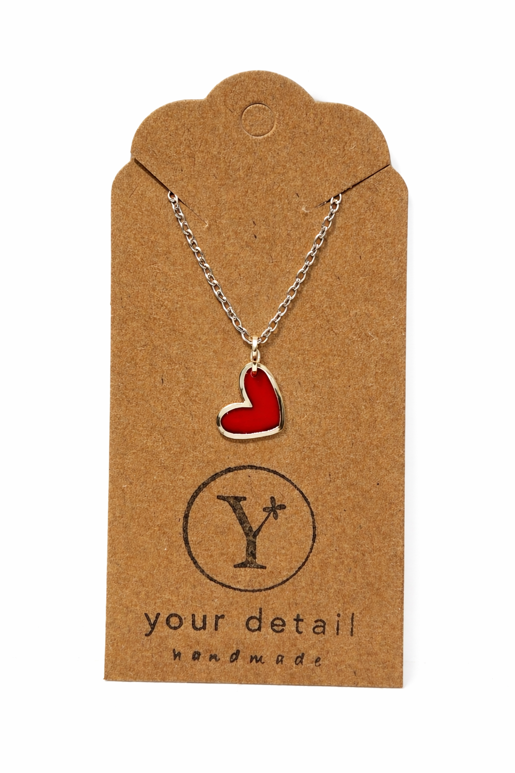 Steel Heart Necklace