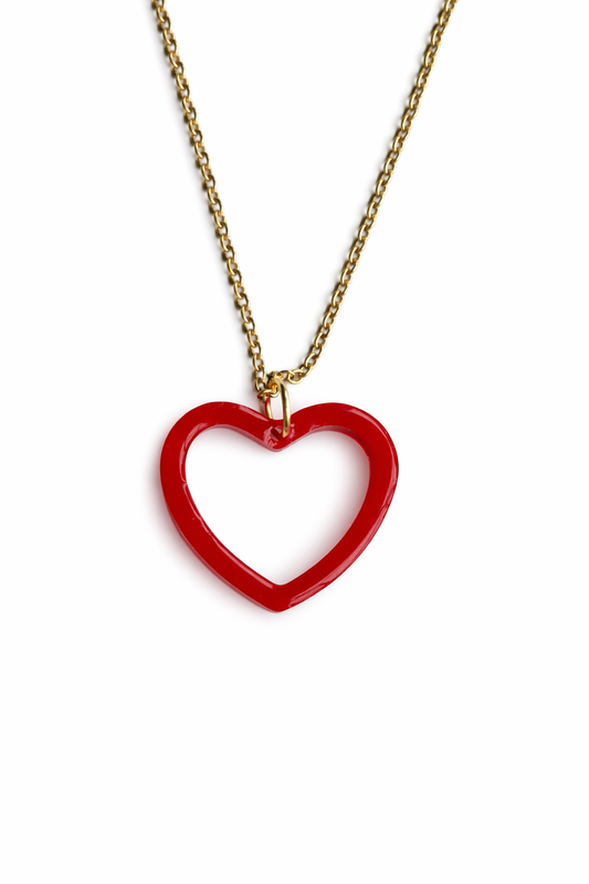 Open Heart Necklace