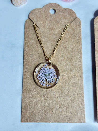 Golden Bloom Memory Necklace