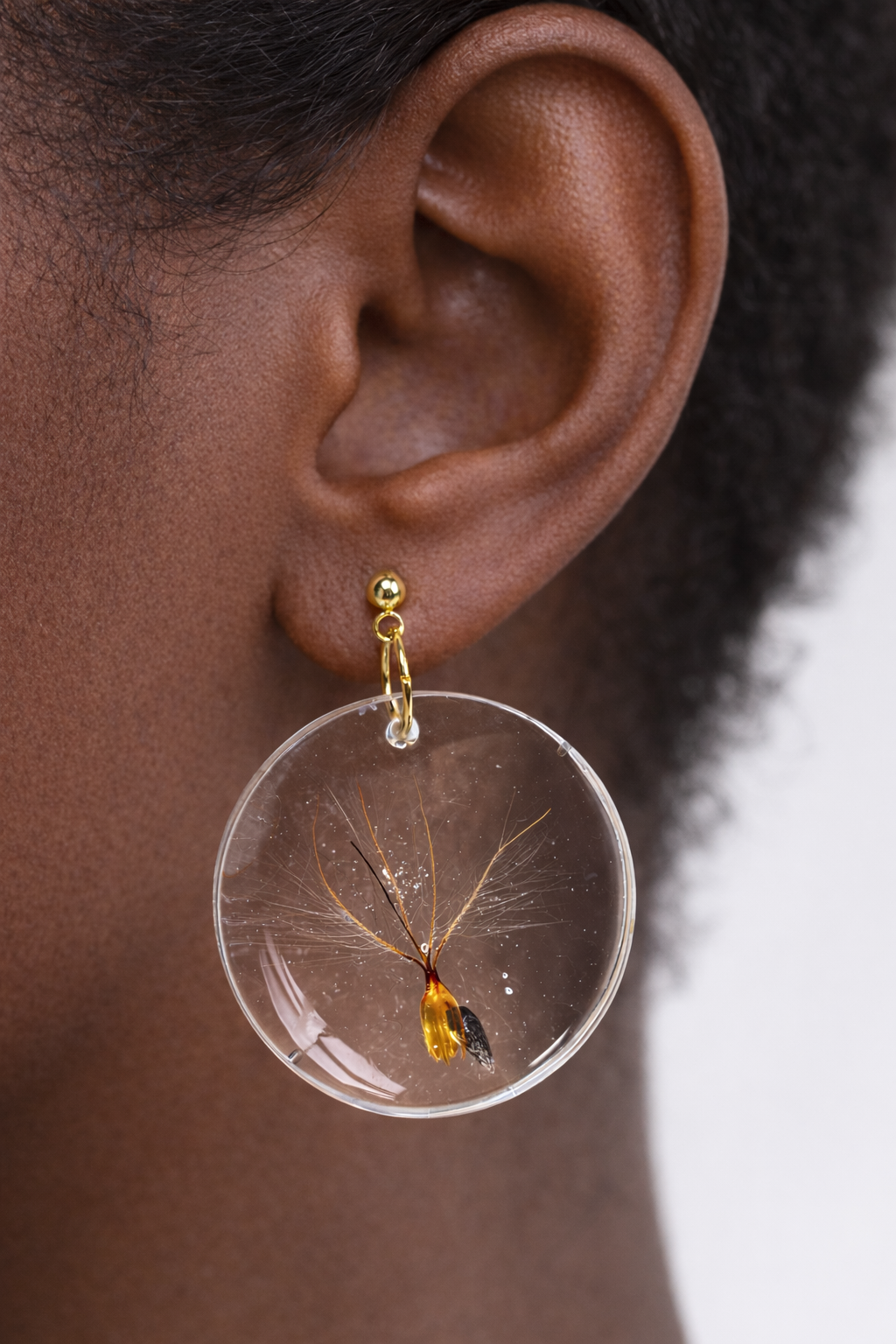 Golden Seed Earrings